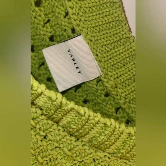 NEW VARLEY filmore knit in limeade Size Medium - Picture 5 of 9